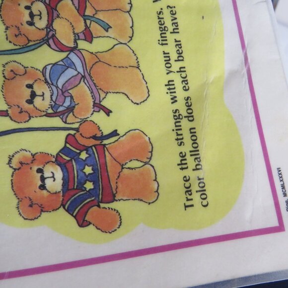 Vintage LUCY RIGGS 1986 Placemat COUNTRY FAIR #8 (professional thick lamination) - Picture 8 of 12